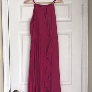 Hi lo ruffled Fortune + Ivy dress